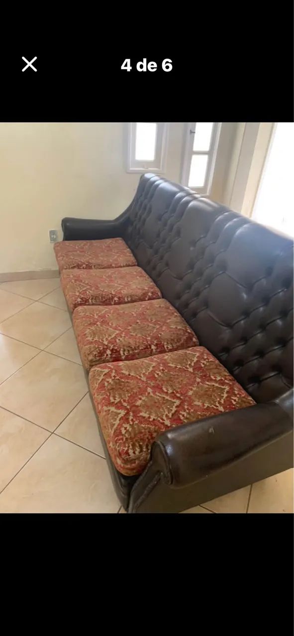 SOFÁ EM COURO - Foto 3