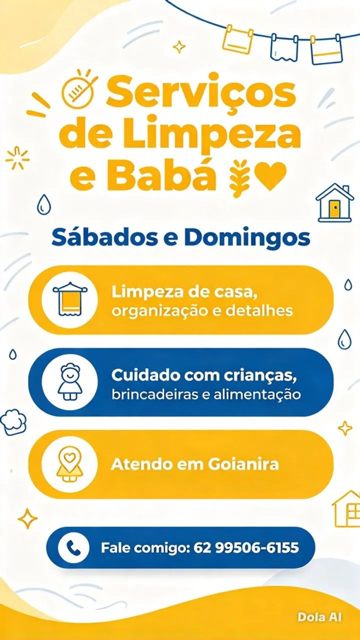 Ofereço meus serviços *