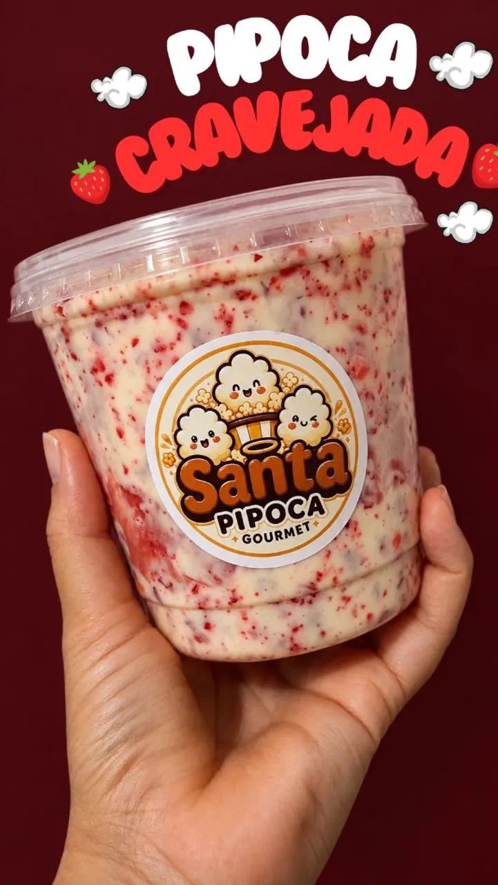 Pipoca Gourmet no balde ?