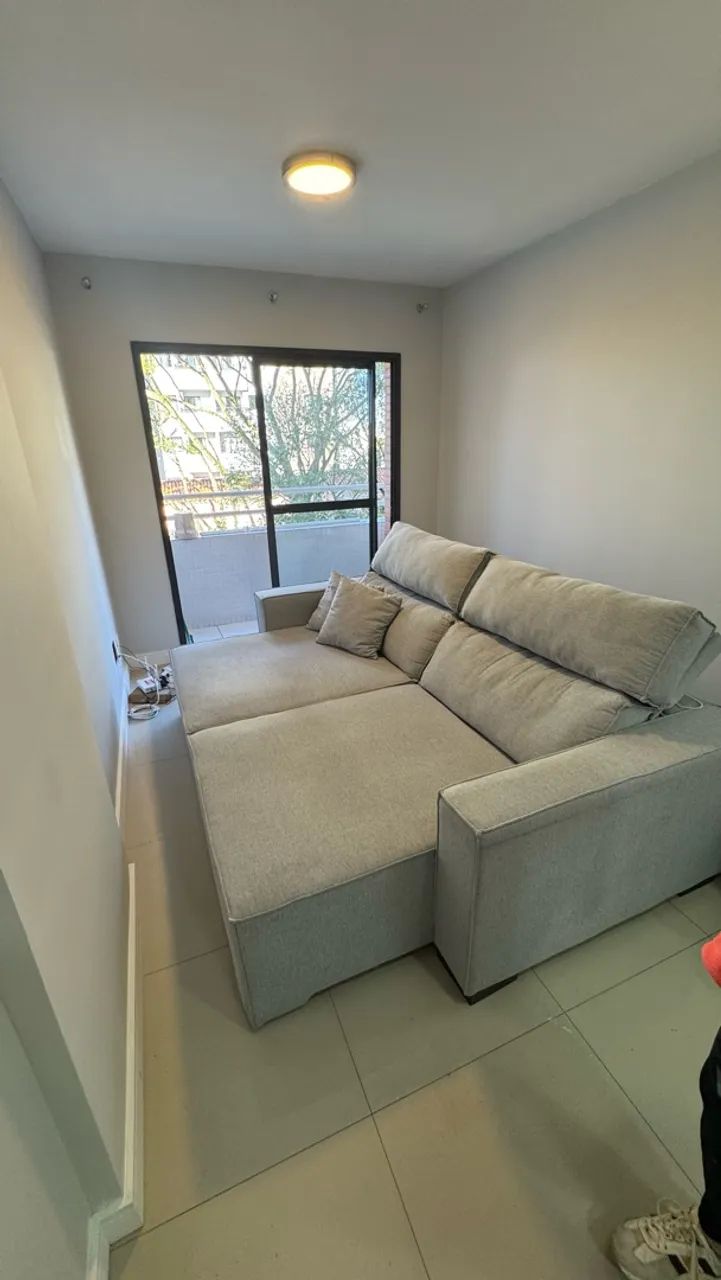 Sofá retrátil em linho - Foto 5