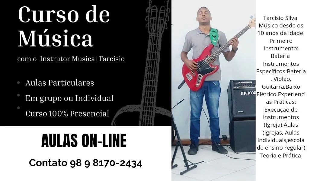 Tarcísio Aulas de Música.