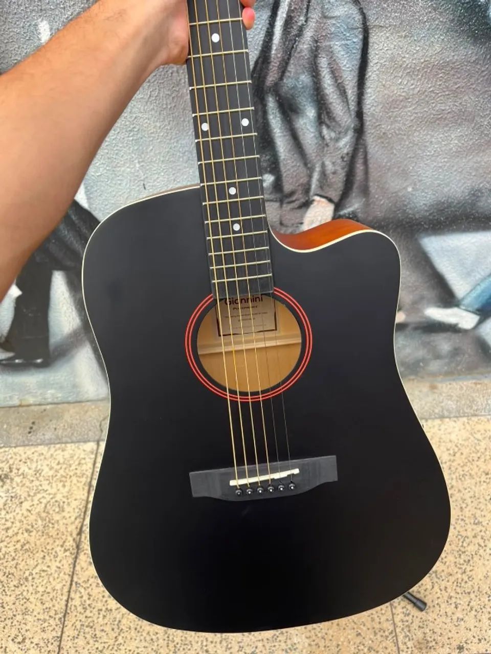Violão Giannini GDC-1 CEQ CTBK - Foto 3
