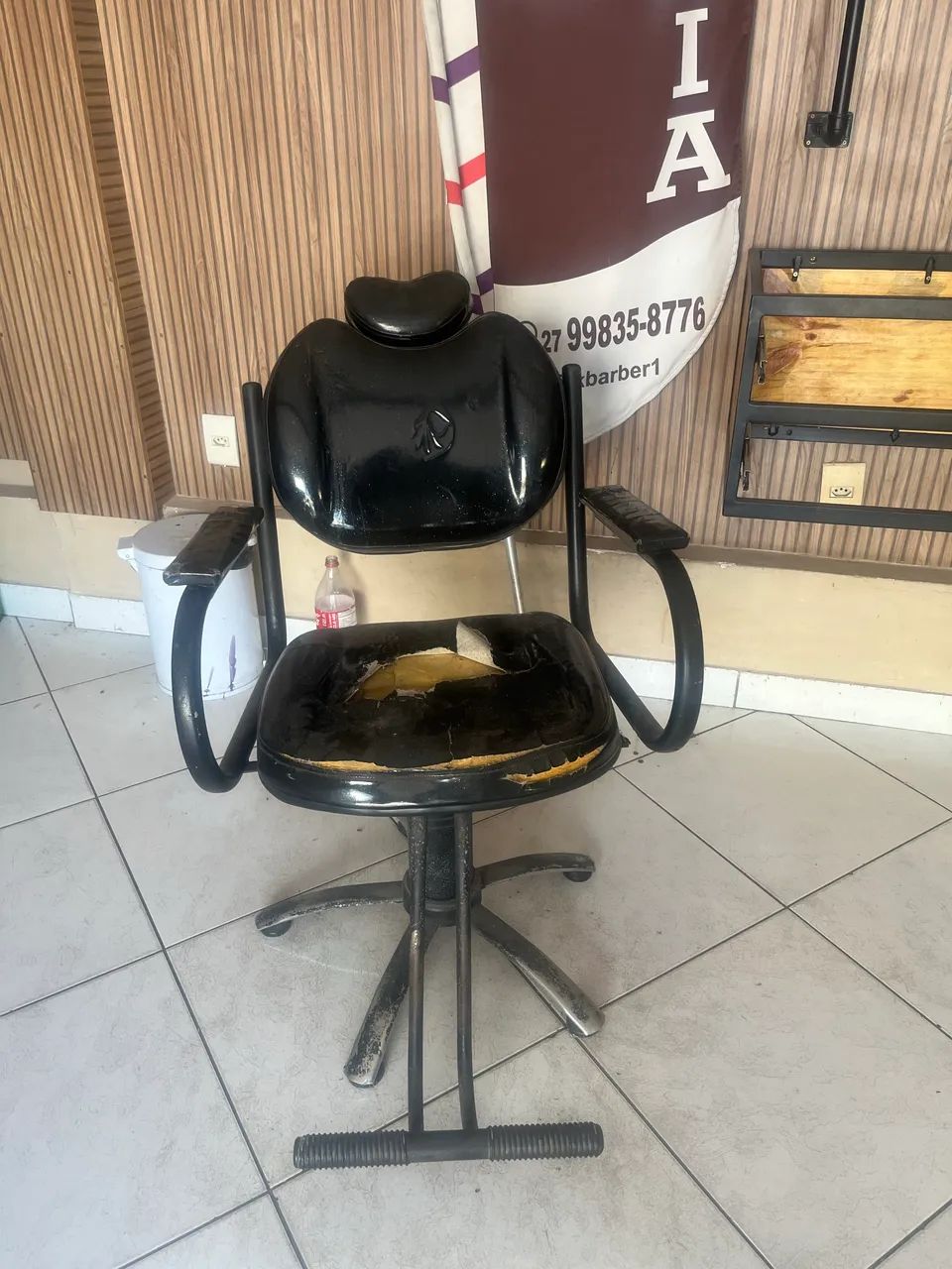 Cadeira de barbeiro  - Foto 2