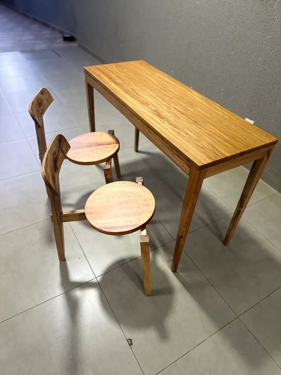 Encomende a sua mesa de madeira de verdade - Foto 5