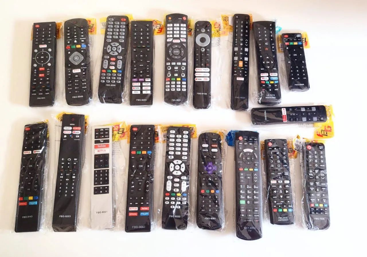 Controles de tv diversas marcas e modelos 