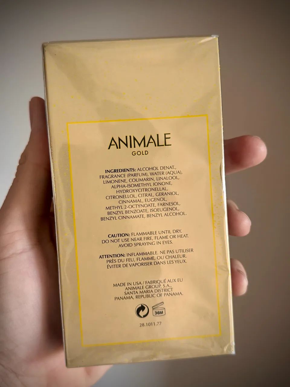 Perfume Masculino Animale Gold 100ml - Original - Foto 2