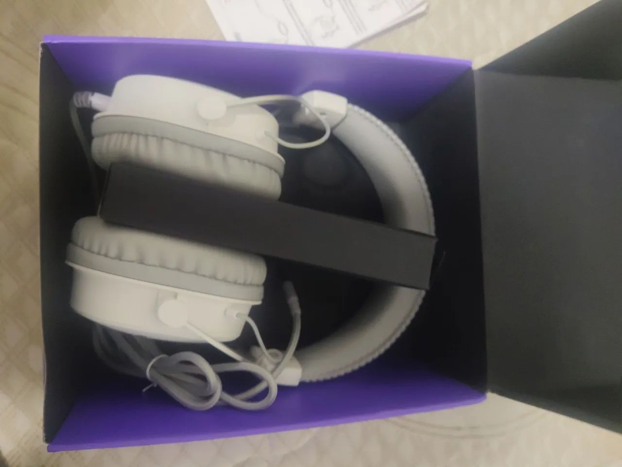 Kit Microfone e Headset Fifine Branco - Foto 5