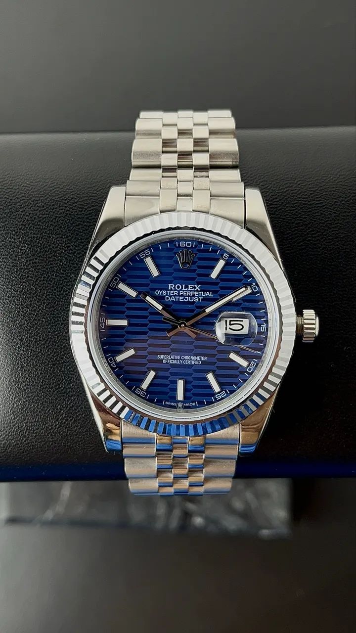 Relógio Rolex Datejust Blue 