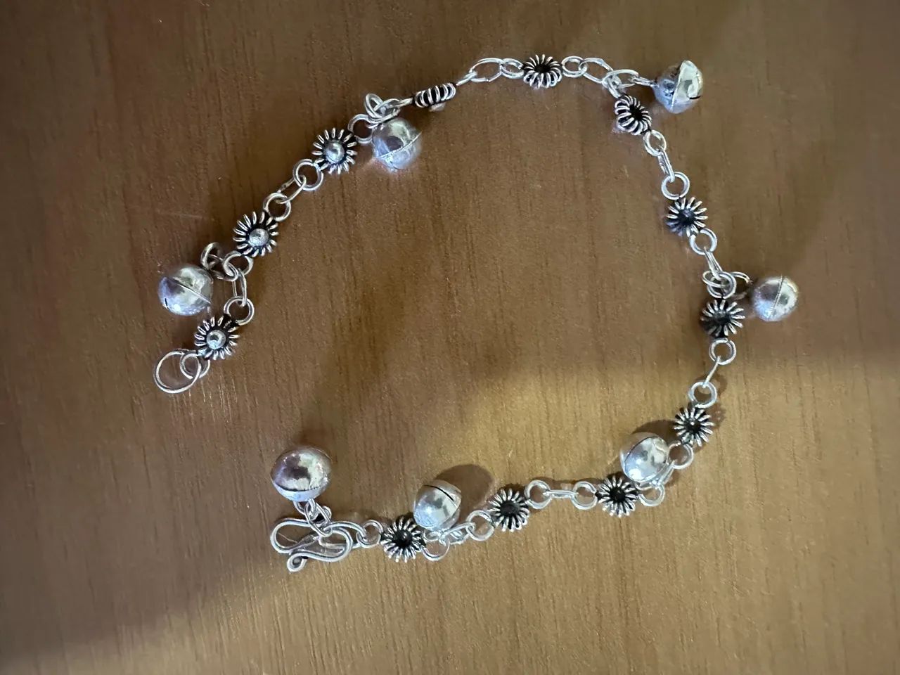 Pulseira prata de bali 