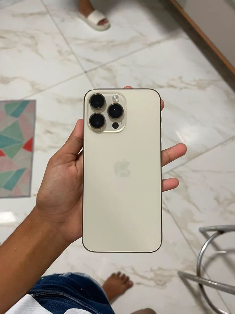 iPhone gold dourado 14 pro max  - Foto 4