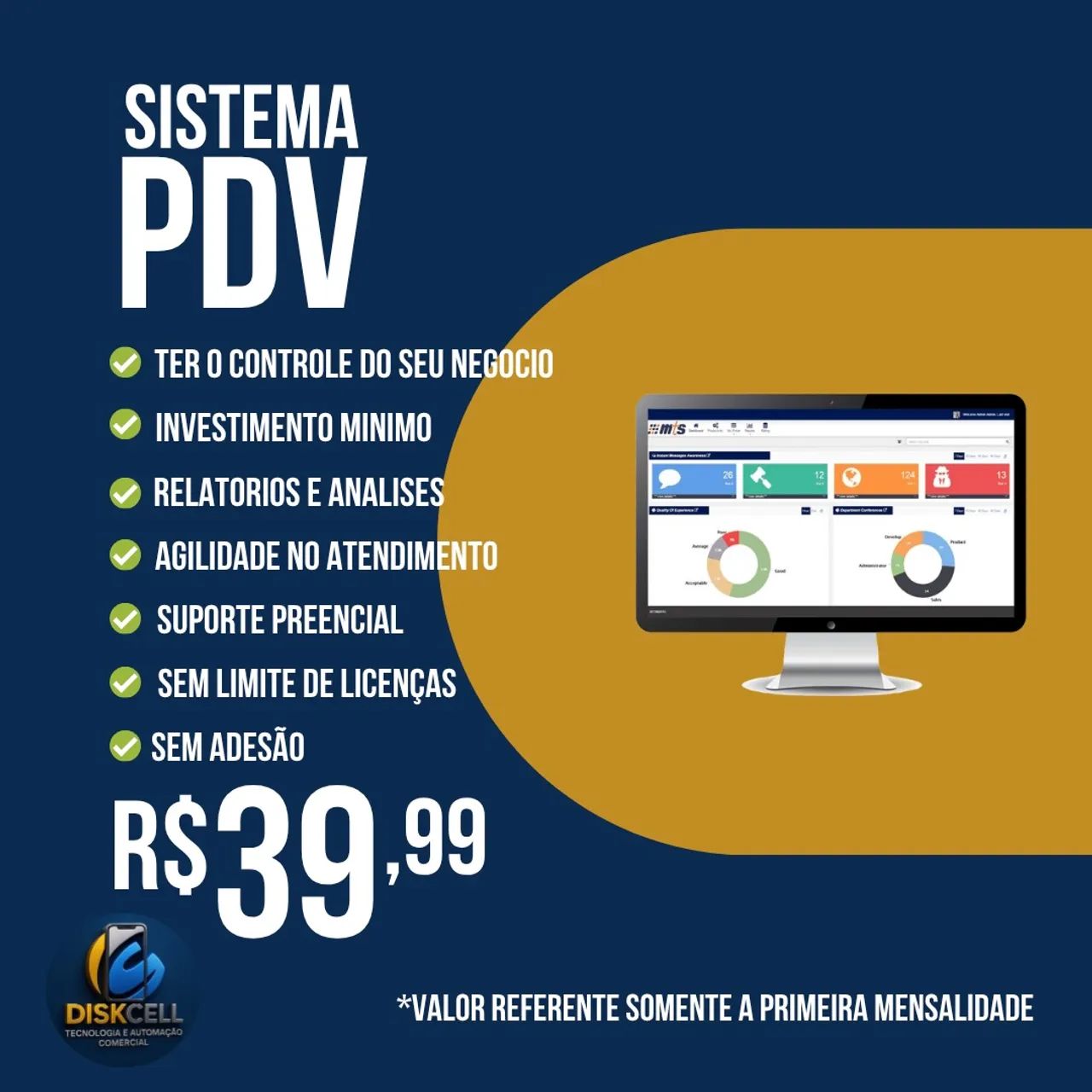Sistema pdv para negócios em toda Maceió
