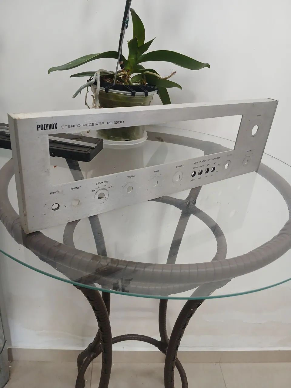 Painel frontal receiver Polyvox Pr 1500
