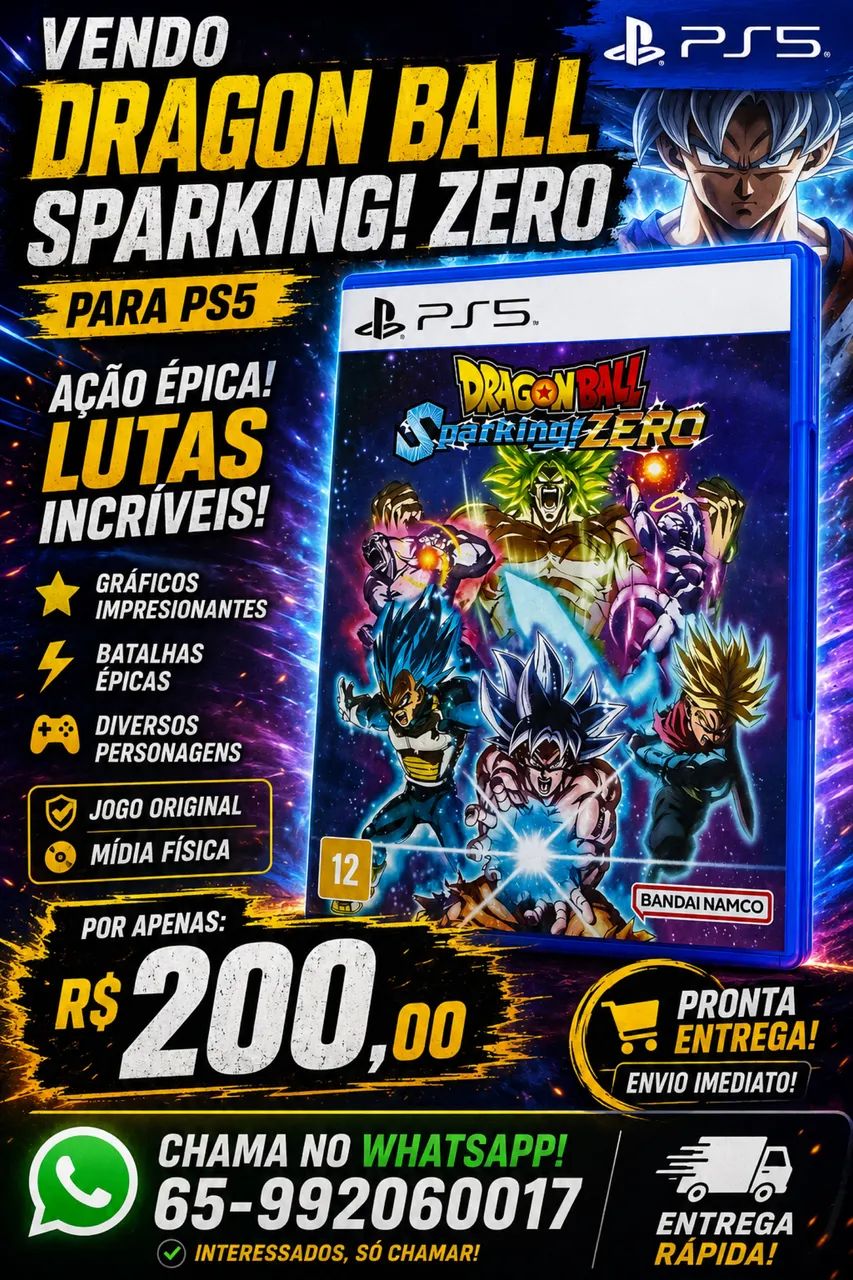 Dragonball sparking 0 ps5