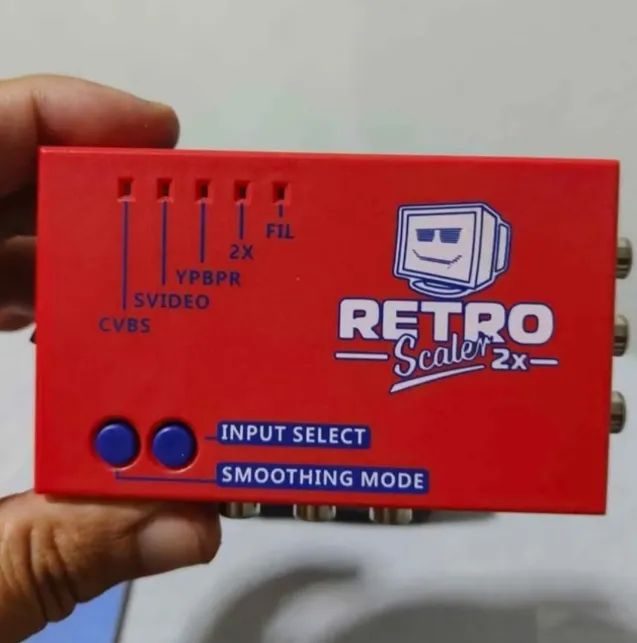 Retroscaler 2x Conversor Av, S-video e video componente Para Hdmi - Foto 4