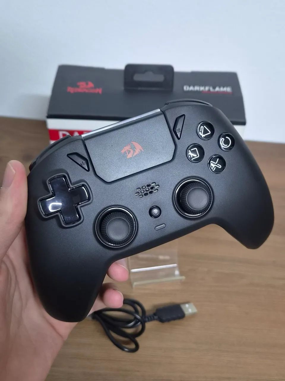 Controle Redragon Darkflame Hall Efect, Bluetooth. - Foto 2