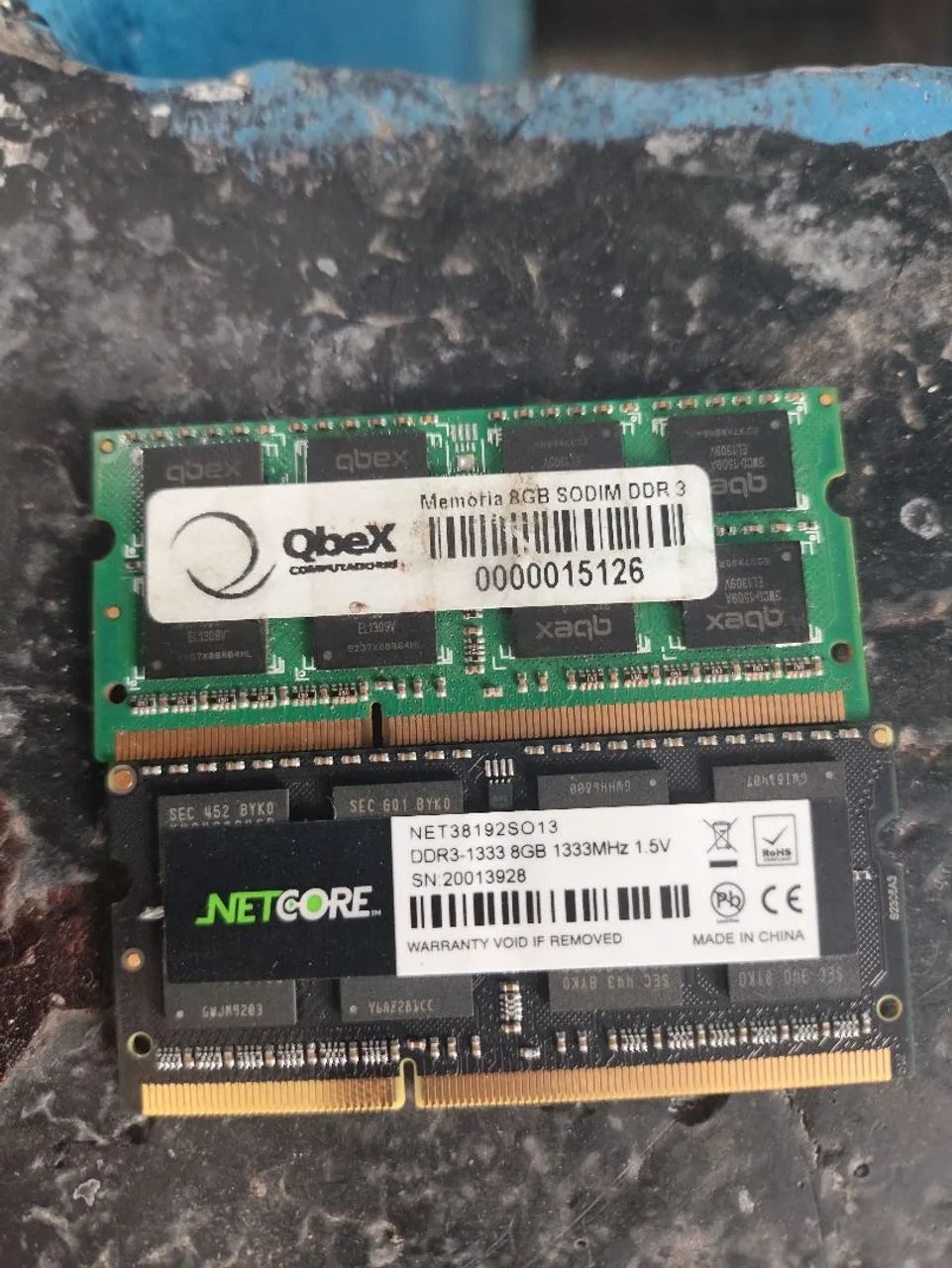 Memória ddr3 8 gigas 