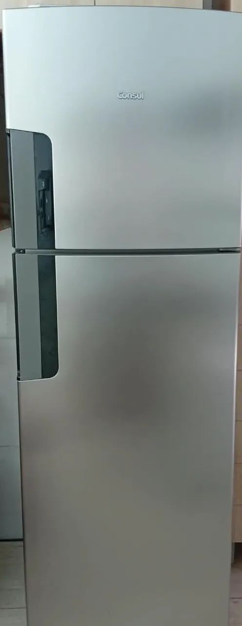 Geladeira Consul inox 