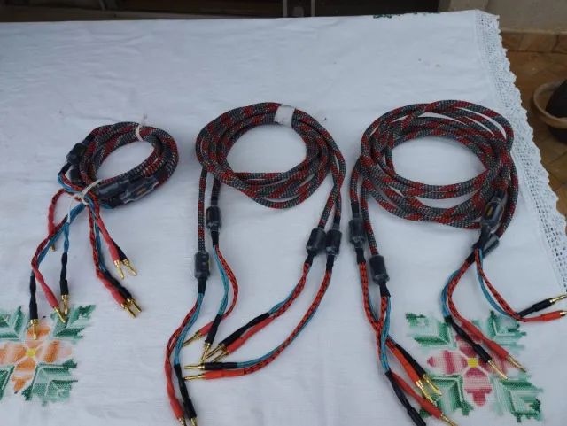 CABOS PARA CAIXAS DE SOM