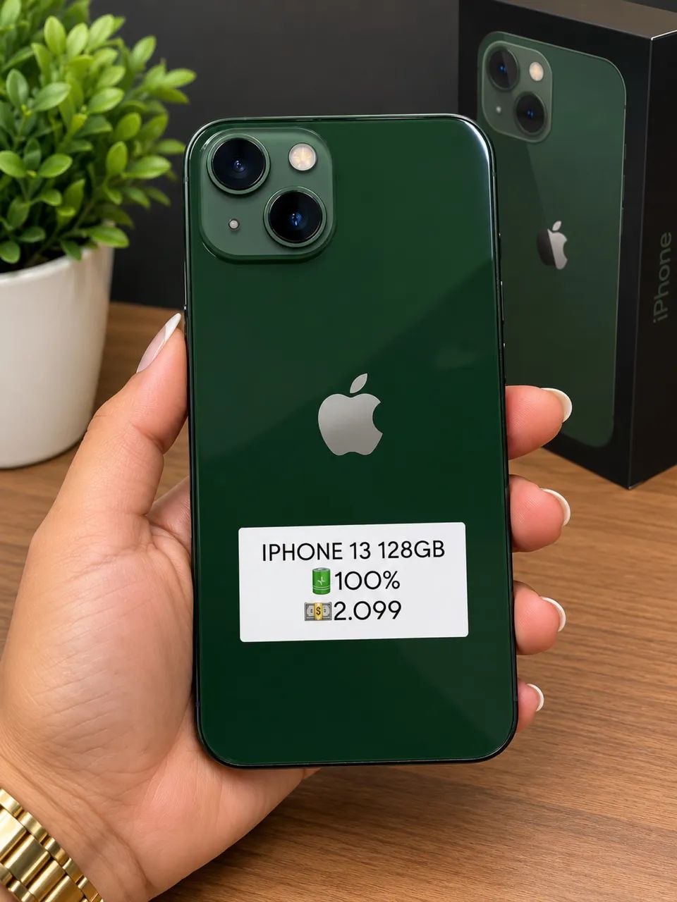IPHONE 13 128 GB VERDE