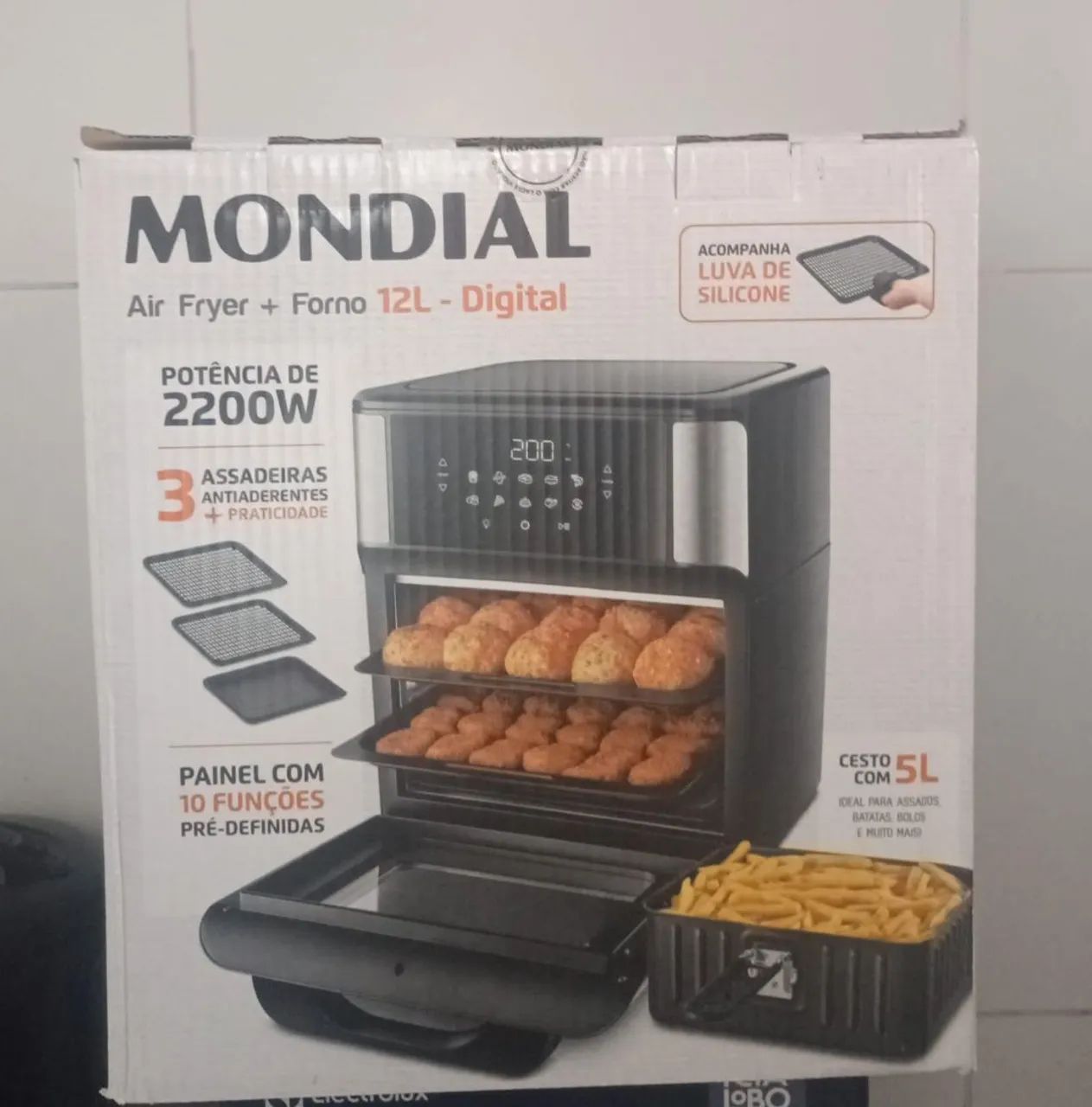 Airfryer Forno 12L LACRADA