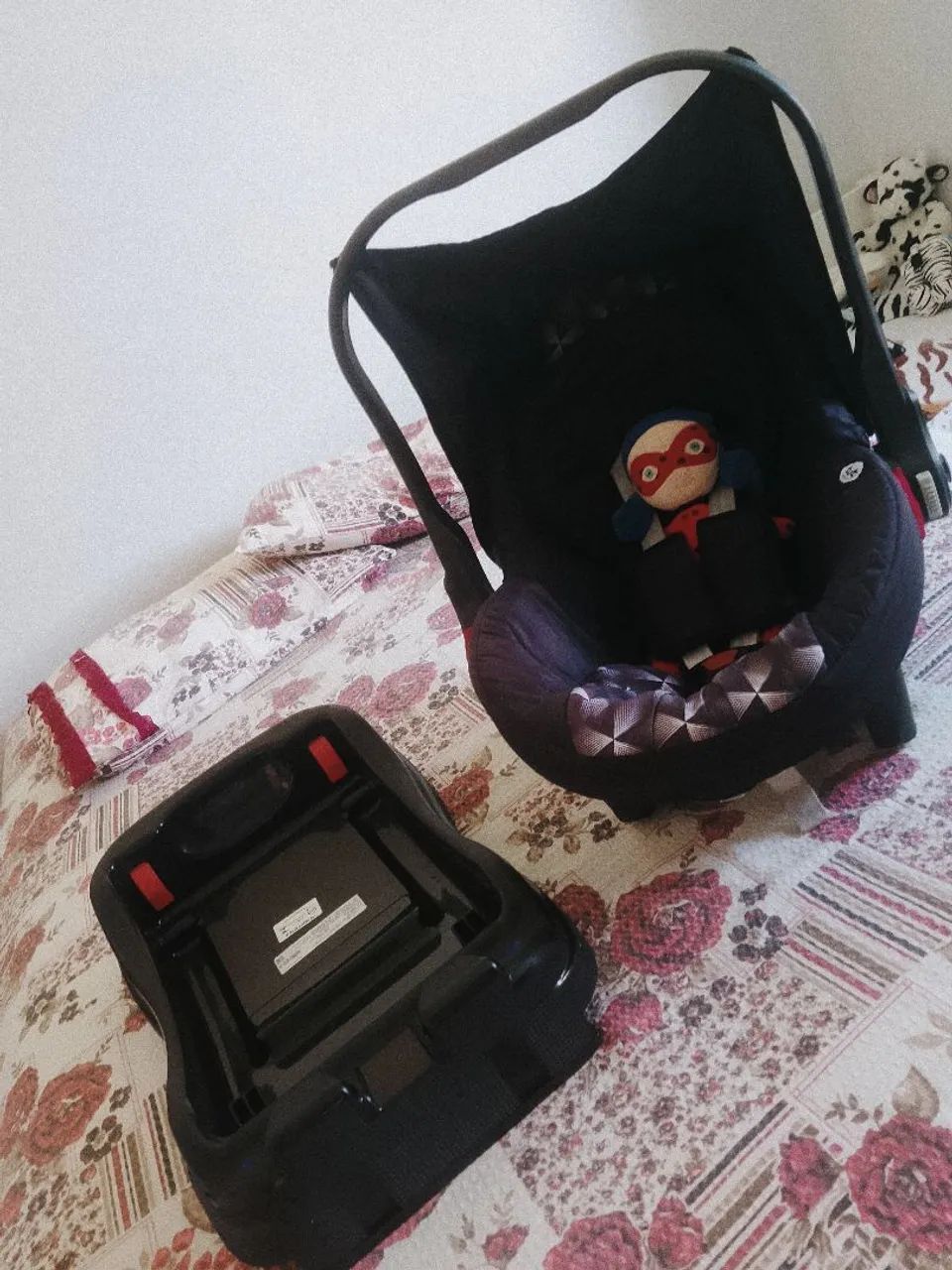 Kit, bebê conforto completo e almofada de amamentação  - Foto 4