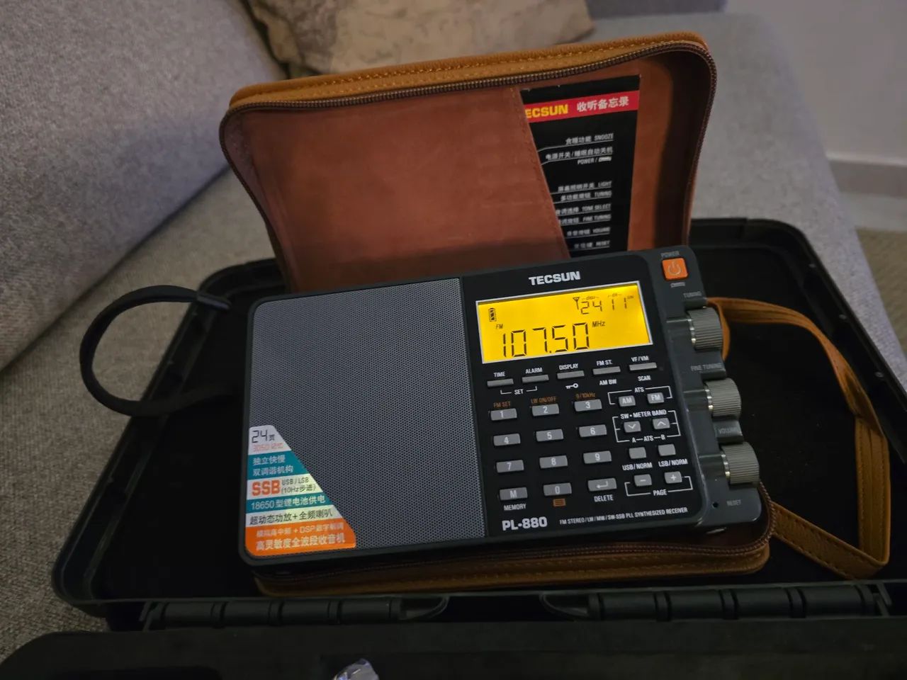 TECSUN PL880 + ICS 100 EDIÇÃO DE LUXO - Foto 4