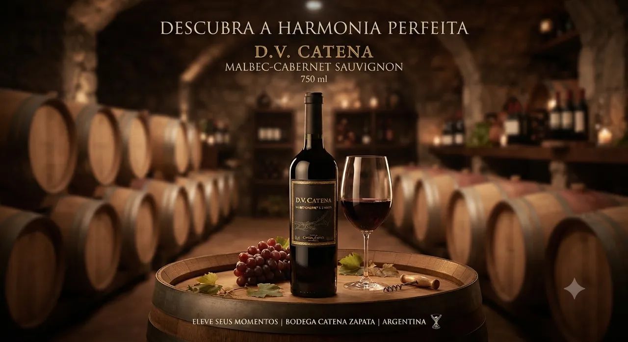 Vinho DV catena Malbec Cabenet  - Foto 2