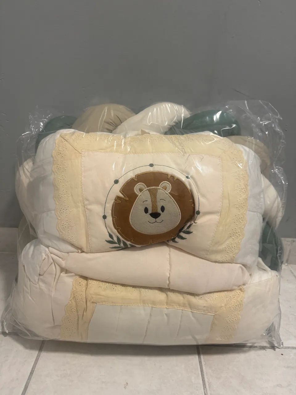 Kit berço trançado 