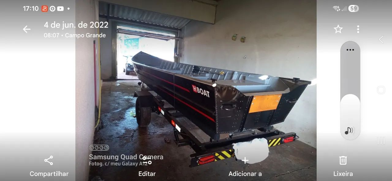 Barco com carretinha  - Foto 3