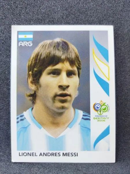 Figurinha Messi copa 2006  - Foto 3