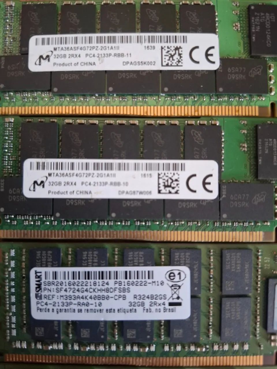Memória Servidor E X99 32gb Ddr4 2133mhz Ecc Rdimm - Foto 3