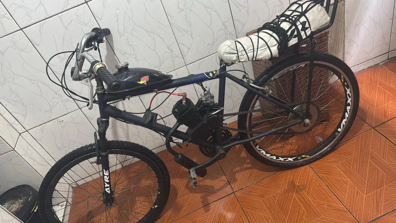 Bicicleta Motorizada 80cc - Ótimo Estado