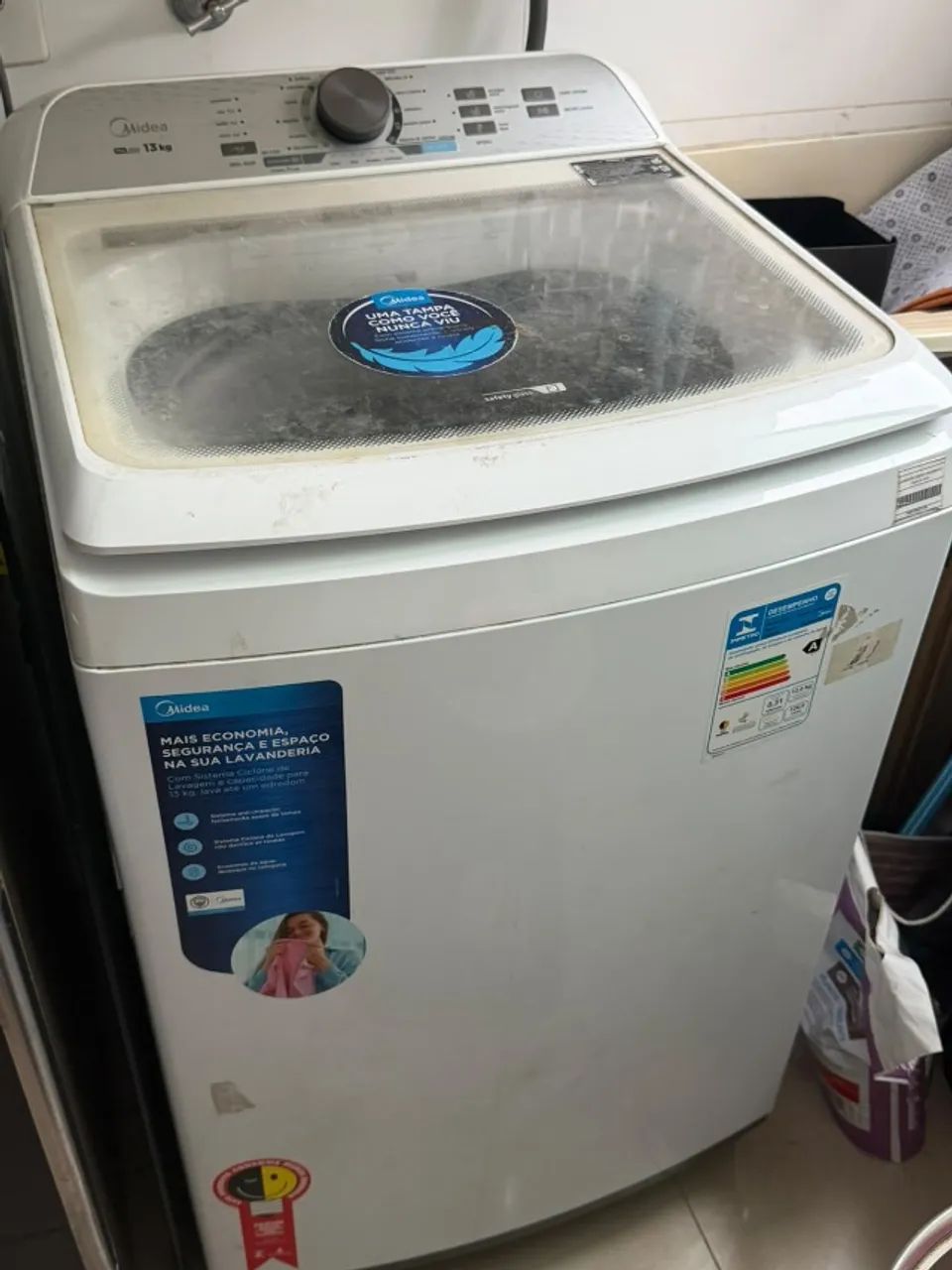 Lavadora de Roupas Midea 13 kg - Foto 4