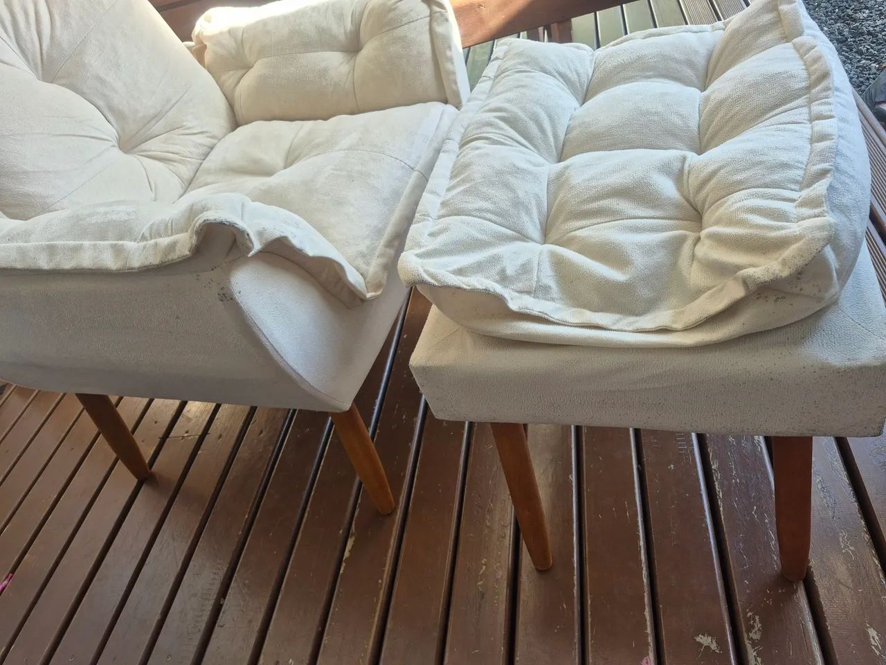 Poltrona com puff - Foto 4