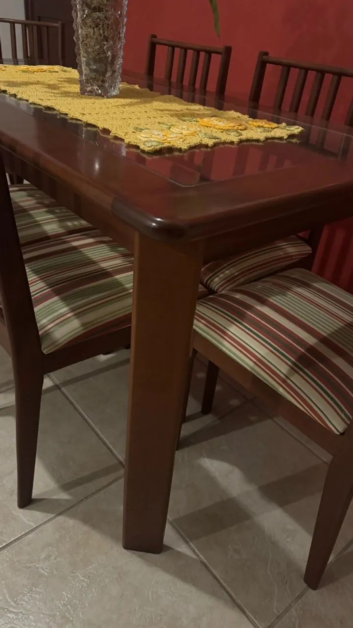Mesa 6 lugares com cadeiras - Foto 5