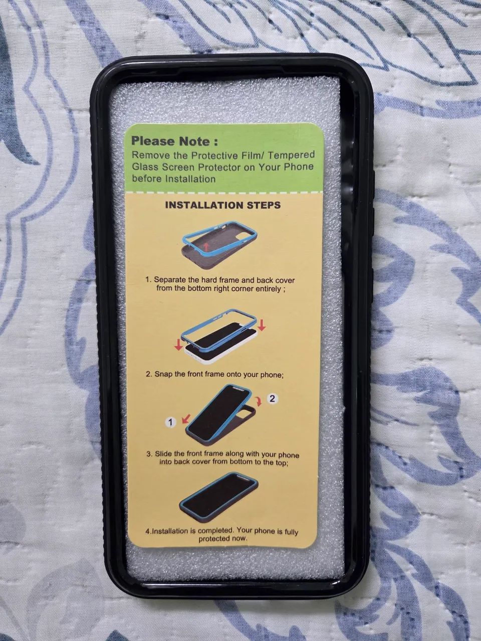 Capinha case para Samsung S24 Plus / S25 Plus / S24+ / S25+ - NOVA, SEM USO