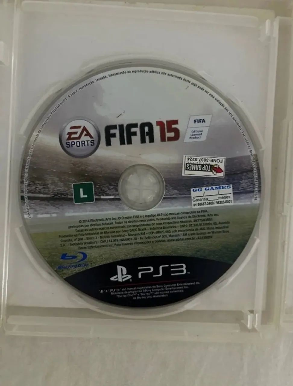 PS3 Com Defeito + 2 Jogos - Foto 3