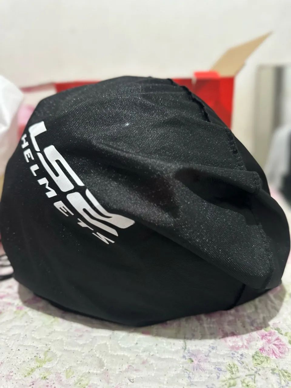 Capacete ls2 draze preto e branco ORIGINAL  - Foto 4