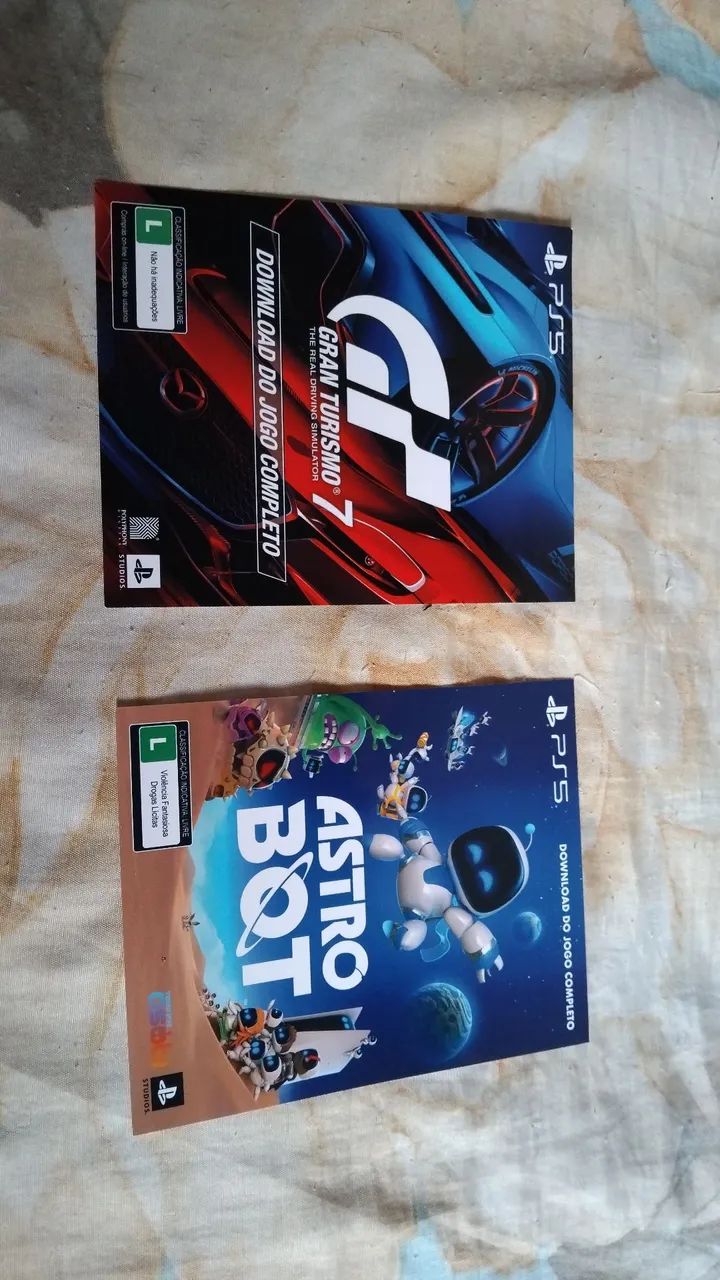 Astrobot e Gran Turismo 7 ( Código de resgate )
