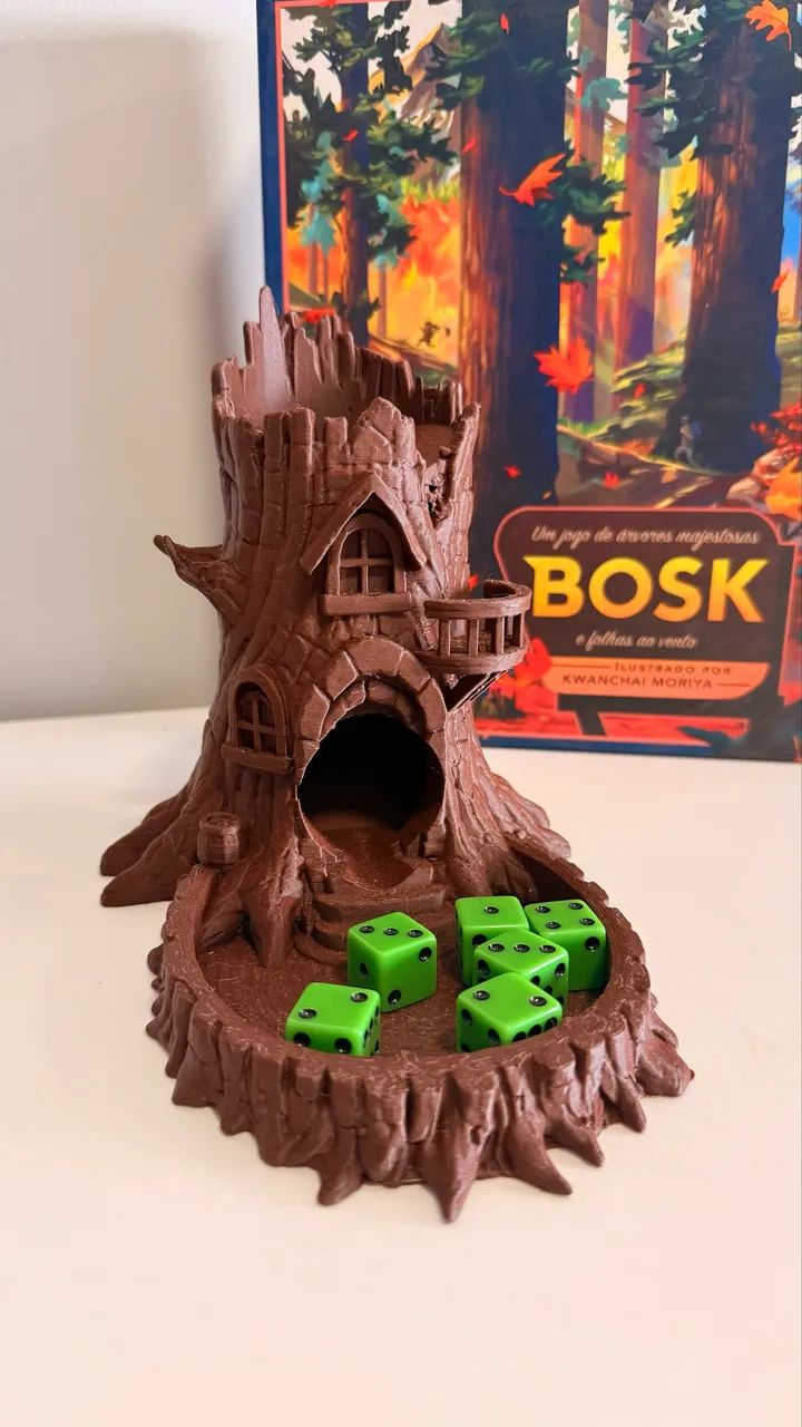 Torre de Dados Árvore - PLA Wood - Foto 3