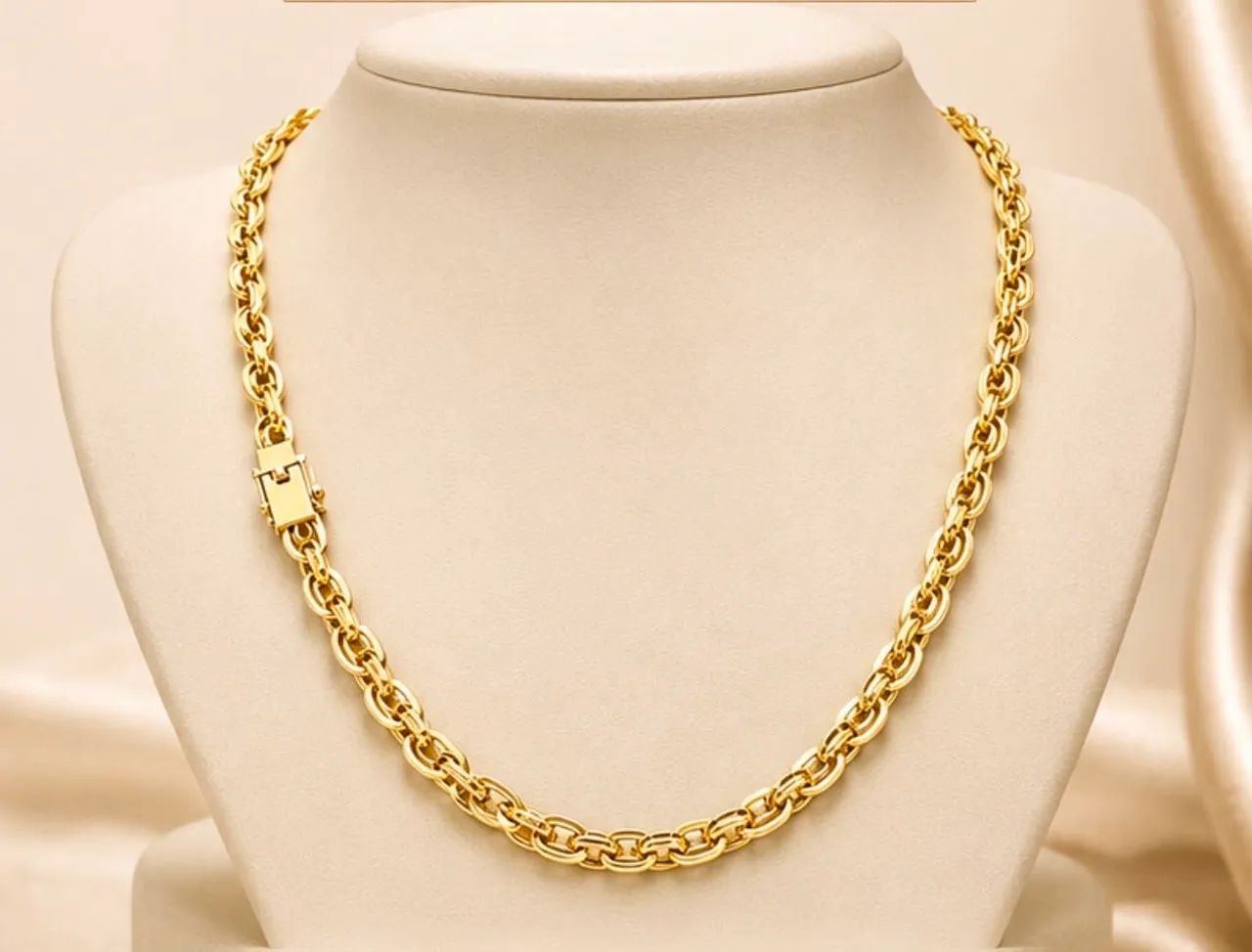 Corrente Imperador em Ouro 18k 750