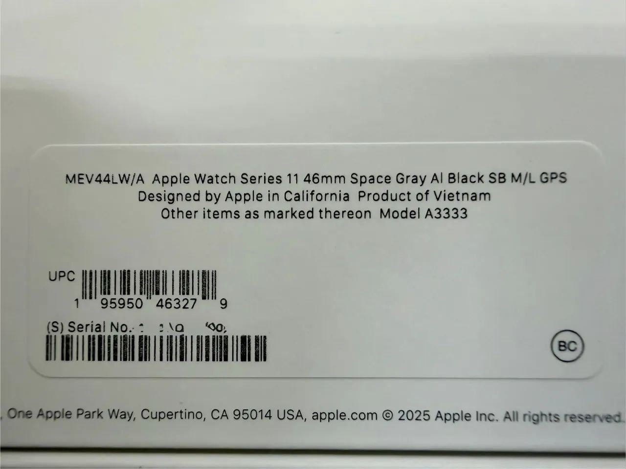 Apple Watch S11 46mm - Space Gray - Foto 3