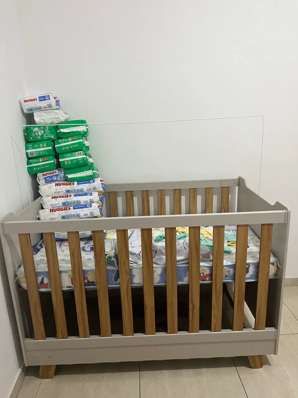 Berço nunca usado
