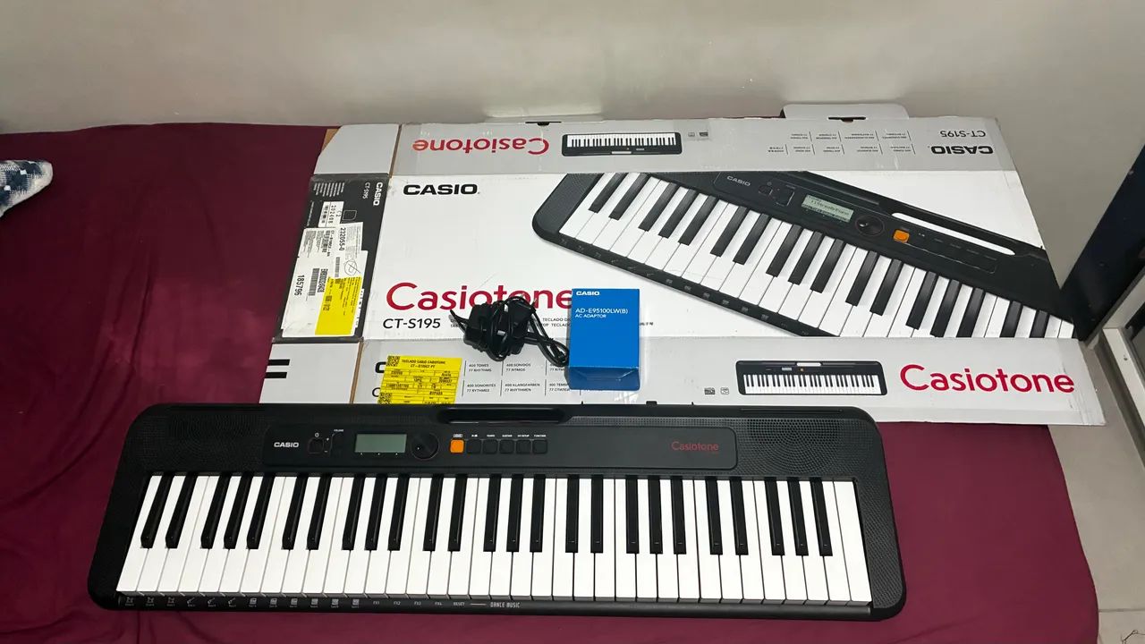 Teclado cassio cassiotone CT-S195
