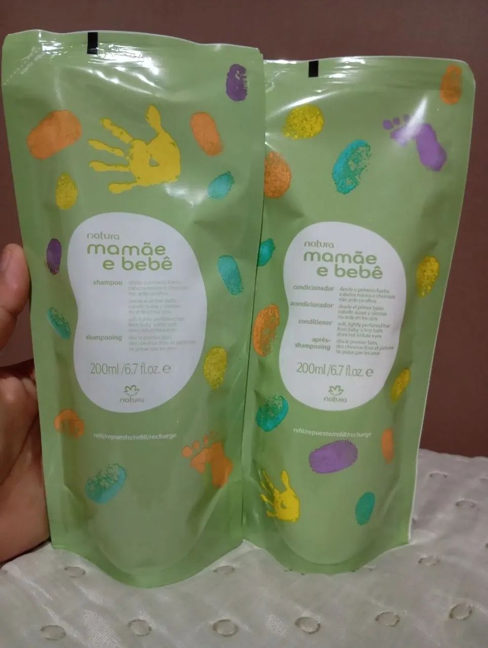 Kit refil mamãe e bebê 