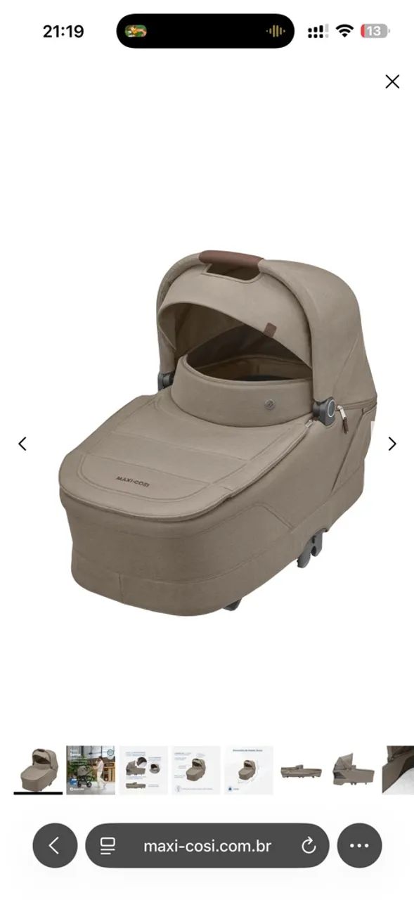 Vendo moisés Maxi-Cosi Sense
