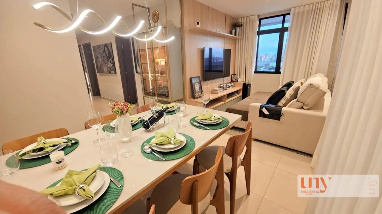 Cobertura linear com 103 m², 3 quartos e piscina privativa no Aeroclube - Foto 3