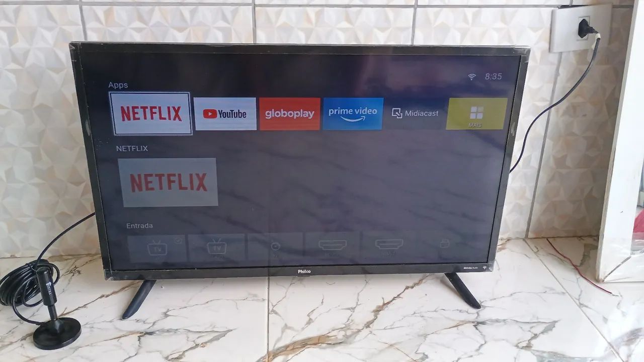 Tv Philco 32 polegadas smart completa Dolby Áudio 