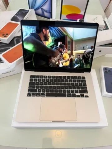 MacBook M2 Air 256GB 15 Polegadas - Completo - 4 Meses Garantia - Avaliamos Produto Appe - Foto 2