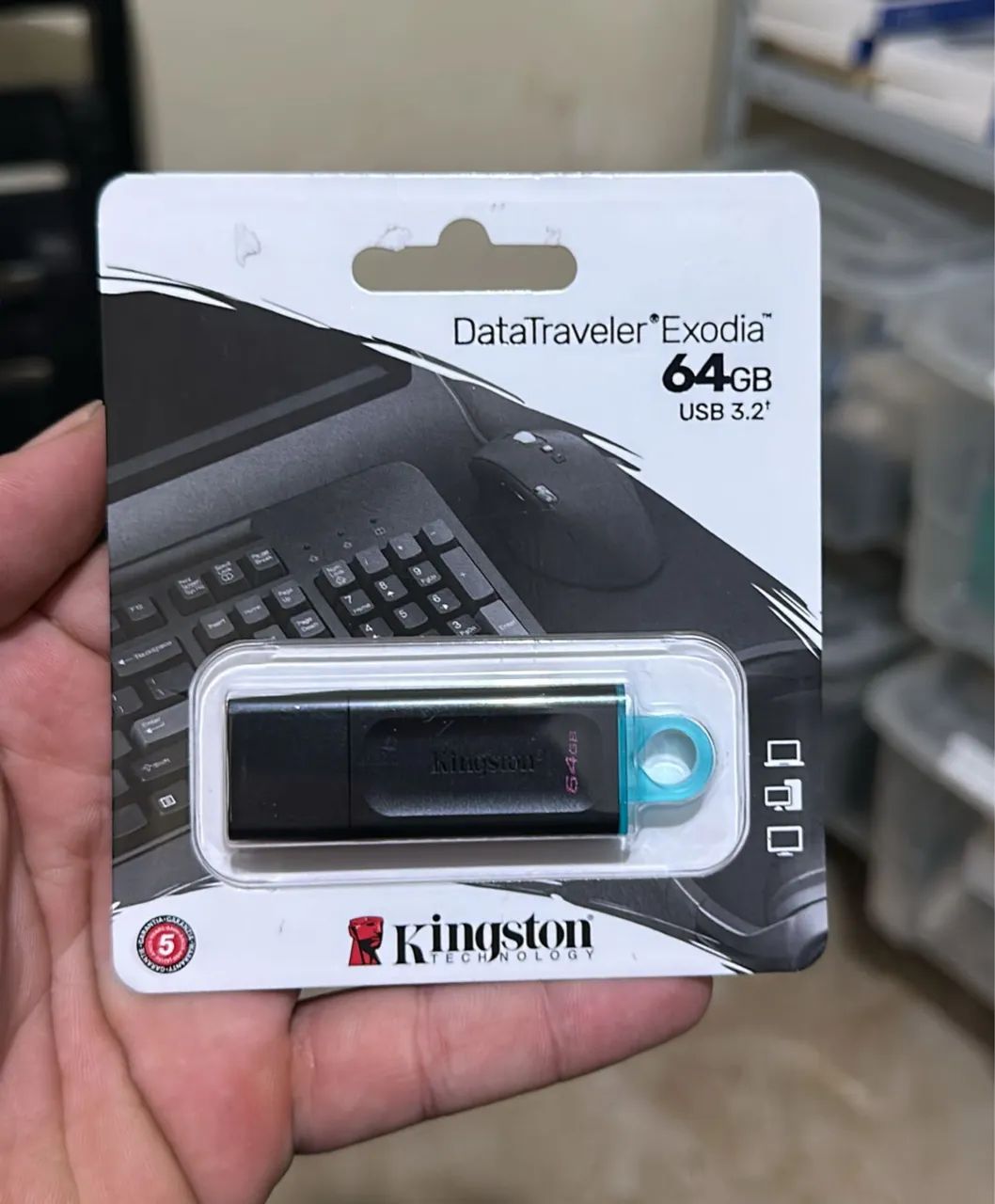 Pen Drive Kingston Exodia | 64 GB  - Foto 2